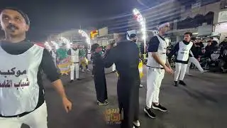 الملا  وسام الكعبي والرادود الحسيني علي وسام  محرم 2025 موكب شباب القاسم(ع) بغداد اهالي المعالف