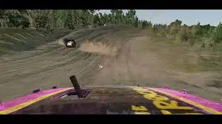 BeamNG Drive - FIGURE 8 RACE ON DIRT TRACK!! 
