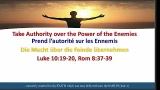Take Authority over the Power of the Enemies | &Uuml;bernimm die Macht &uuml;ber die Feinde | DAY 22 Night