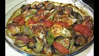 ألذ و أسهل صينية دجاج بالبطاطس و الخضر بخلطة رهييبة لذييييذة جدااا ضروري تجربوووها عشاء