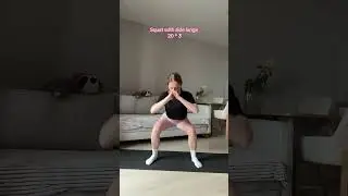 Slim legs workout at home🔥 #workout #abs #motivation #hourglass #thighs  #viral #slimlegs #gym #fyp