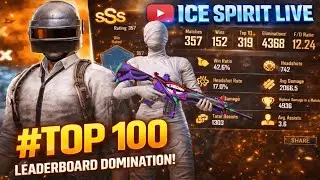 🛑 50 ⭐️ PUSH🔥 -10000 AURA💀😂 4.1 update 😱 | Let&rsquo;s go for 1K subs❤️#bgmi #icespirit #1v1tdm #nemesis