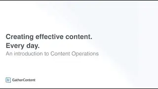 An introduction to ContentOps