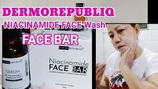 NIACINAMIDE FACE BAR + NIACINAMIDE SIRUM from DERMOREPUBLIQ + REVIEWS