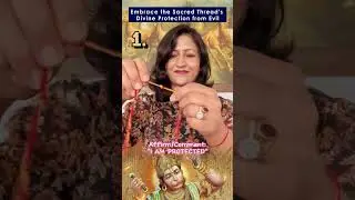 3 Steps To Make Thread For Protection From Evil Eye | Evil Eye Removal  | Sacred Thread For Evil Eye
