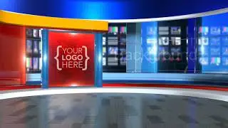 News Background for LIVE Presentation