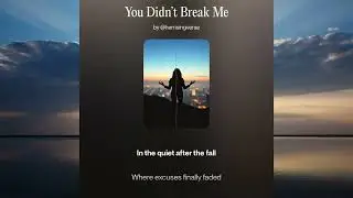 You Didn&rsquo;t Break Me | Healing, Strength & Clarity After Betrayal | Her Rising Verse
