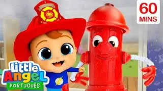 Joãozinho Já Sabe como Agir em Caso de Incêndio | 1 HORA DE Little Angel | Músicas Infantis