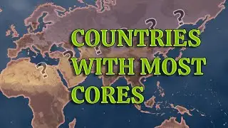 Top 10 Countries by Maximum Cores