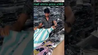 half raven shirt ||Goa print shirt || low price 160 shirt