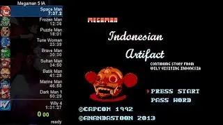 [HACK] [FC] Megaman 5 Indonesian Artifact (Rockman 5 Hack / 洛克人5代 改造版)