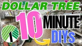 Великолепные 🌸 10-минутные поделки из магазина Dollar Tree для украшения дома | Весенние поделки