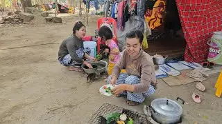ភៀសសឹកជិតពីរខែហើយទើបបានញ៉ាំស្ងោរជ្រក់មាន់អរគុណម្ចាស់ជំនួយ🙏