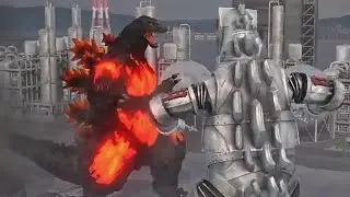 Burning Godzilla gameplay - king of Kaiju mode (GODZILLA PS4)