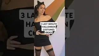 3 Easy Halloween Costume Ideas for girls #shorts #halloween #costumes #costumeideas #halloween2024