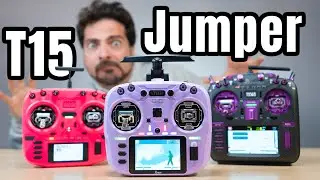 Jumper T15  Recensione e confronto con  Radiomaster Boxer e T16S MKII