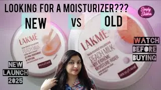 LAKME PEACH MILK MOISTURIZER WITH PRO CERAMIDE & PEPTIDE #skincare #beauty #review #amazonfinds #spf