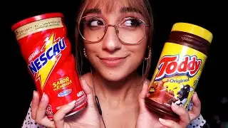 ASMR Português/ Portugal | Team Toddy VS. Team Nescau 😳🍫