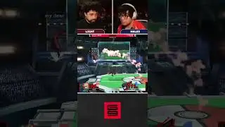 Light's Fox is TOO FAST!! maybe even for Mkleo 😳 #smashultimate #shorts #gaming