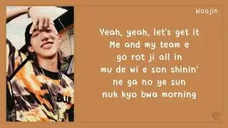 LNGSHOT - Saucin' (Easy Lyrics)