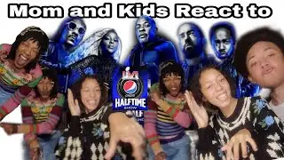 Mom Reacts to Dr. Dre, Snoop Dogg, Eminem, Mary J. Blige & Kendrick Lamar Super Bowl  Halftime Show!