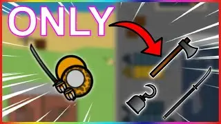 Winning With Melee ONLY - Surviv.io
