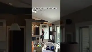Cleaning high places