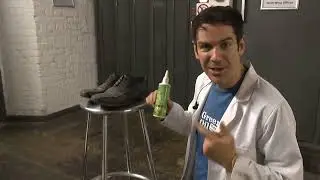 How to polish shoes with lubricant