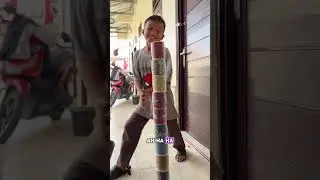 bagi bagi gelasan layangan gratis ke bocil