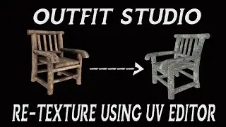 Outfit Studio &mdash; Как изменить текстуру предметов с помощью UV-редактора
