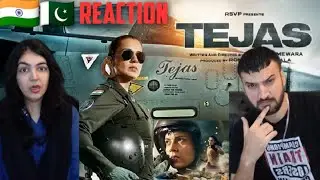 Tejas Official Trailer Reaction | Kangana Ranaut| Pakistani couple Review #kanganaranaut #tejas