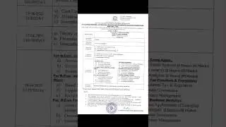 B.Com (Gen,Com)(CBCS) IV & VI Sem Regular & Backlog and I, II Sem Backlog Examinations March 2025