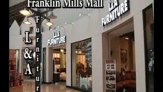 L and A Furniture at the Franklin Mills Mall, Philadelphia, PA