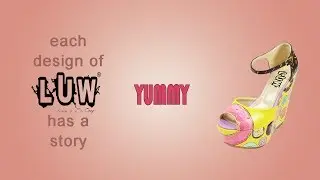 YUMMY  | Custom Shoes (doughnuts, sprinkle, hand painted  wedges) | LUW&reg;