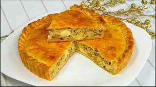 Tarta de queso y cebolla
