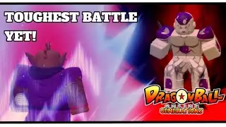 I let frieza go full power and I FOUGHT HIM in DBOG