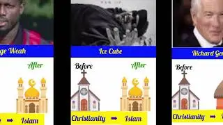 TOP 11 celebrities who converted to other religion//Data with Juni 