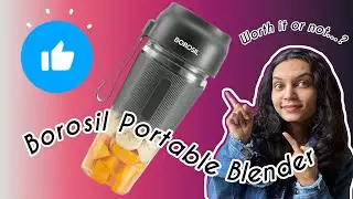 Borosil Portable Blender😱 &ndash; Honest Review 🔥🥤