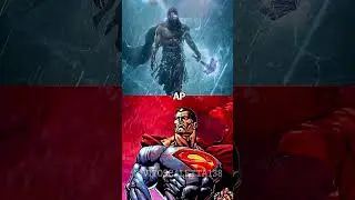 CAS VS Mythology thor | #shorts #battle #comics #dc #Mythology #gow #thor #superman