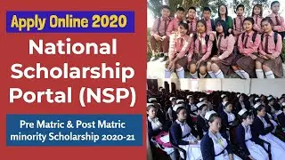 Pre-Matric & Post-Matric Scholarship Online atanga dil dan 2020 | National Scholarship Portal (NSP)