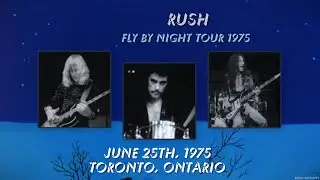Rush - 25 June 1975 - Massey Hall, Toronto, Ontario [MASTER TAPE]