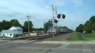 Railfanning Eddy Street in Sandwich, IL 8-8-14
