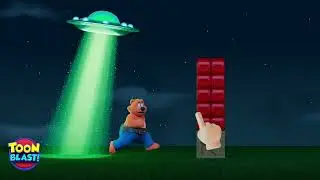Toon Blast 3D Animation | UFO