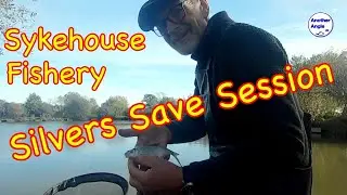 Sykehouse Fisheries : Stock Pond : Day Five : A week Fishing Commercials- fishing for silvers.