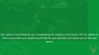Construction Safety Critical Medical