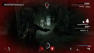 Trapped in the basement.