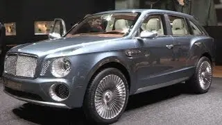 Концепт внедорожника Bentley EXP 9F