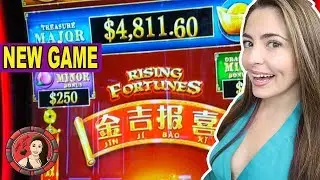 🔥High Limit Rising Fortunes Slot Machine at Cosmo Las Vegas!🔥