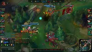 Master Yi + Thresh 2vs4 Escape
