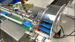 Reciprocating Pillow Packing Machine Pillow Packaging Machine Flow Package Machine
